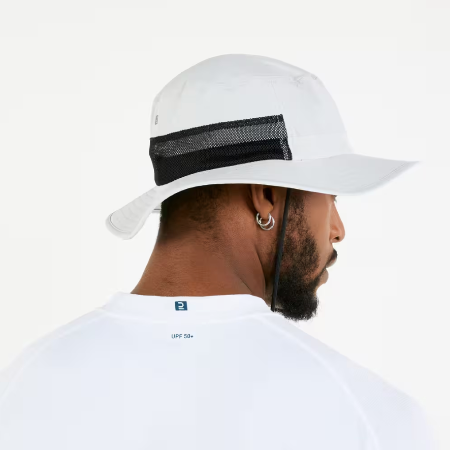 Adults' Sailing Boat Hat 500 - Light Grey